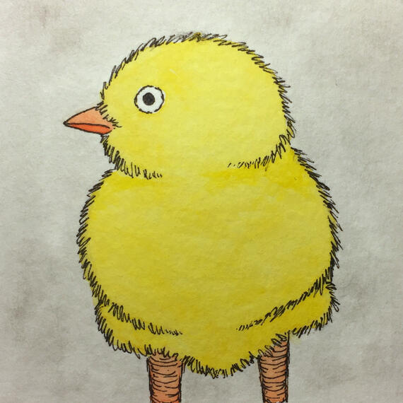 Inktober Chick